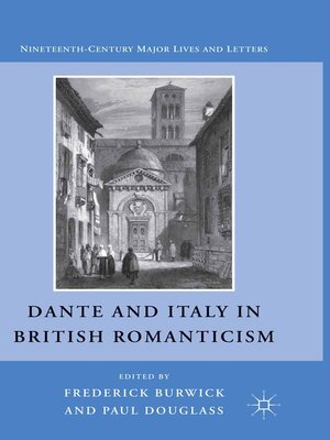 cover image of Dante and Italy in British Romanticism